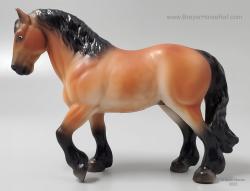 SM Clydesdale Stallion Loose Mane/Tail M2