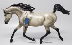 Trotting Arabian Mare